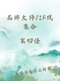 品牌大师/IF线集合